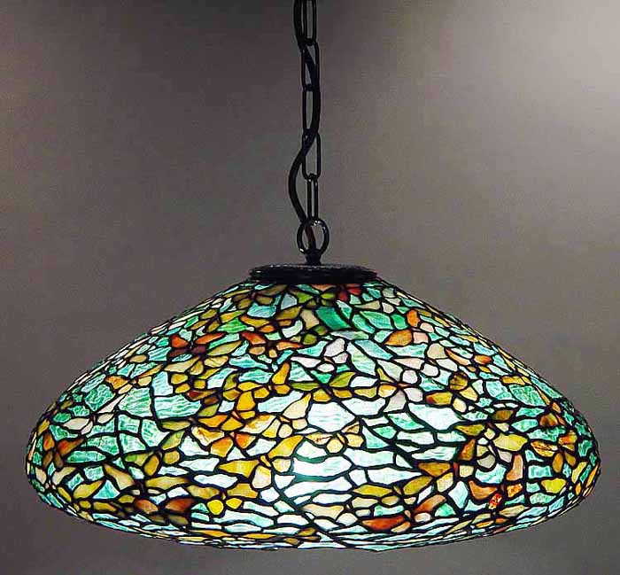 20" BUTTERFLY Tiffany Hanging Lamp#1590