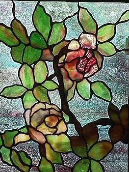 Tiffany window Nasturtium