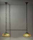Greek key tiffany Billiard table lamp