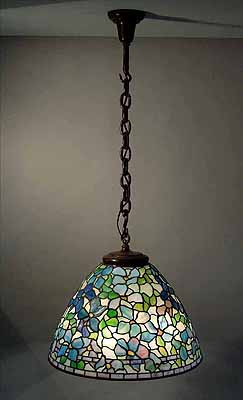 21" CLEMATIS TIFFANY LAMP