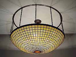 36" TIFFANY CHANDELIER