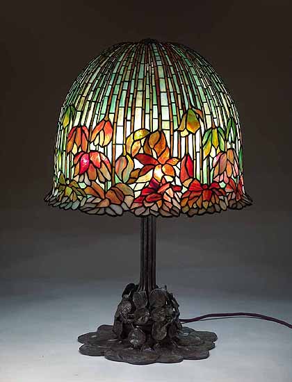 Lotus Tiffany lamp
