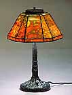 11" Zodiac Tiffany Lamp