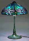 14" Dragonfly Tiffany Lamp