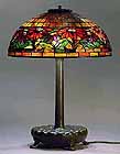 POINSETTIA TIFFANY LAMP