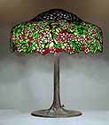 Cherry Tree Tiffany Lamp