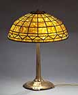 16"  Geometric tiffany lamp
