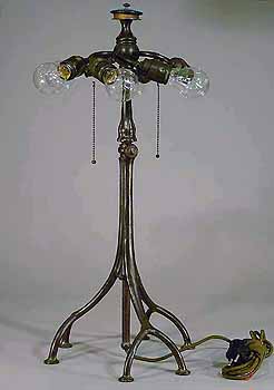 Root Tiffany Lamp base #425  (telescoping)