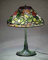 14" GERANIUM TIFFANY LAMP