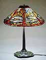 16" TIFFANY DRAGONFLY TABLE LAMP