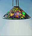 28" Grape Tiffany lamp hanger