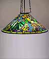 28" Grape Vine Cone Tiffany hanger