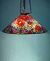 29" Peony Tiffany hanging lamp