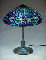 14IN Dragonfly Tiffany Lamp