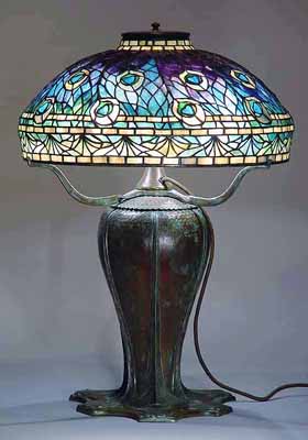 Peackock Tiffany Lamp
