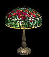 NEW: 22" Elaborate Peony Tiffany Lamp