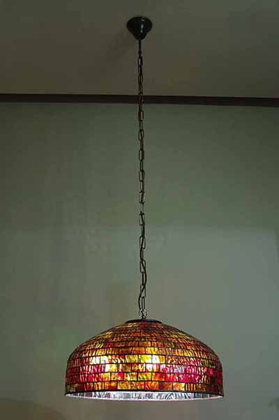 Tiffany geometric lamp