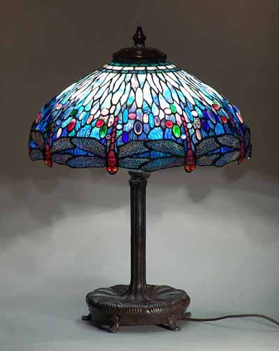 Dragonfly Tiffany lamp