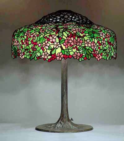 CHERRY TREE TIFFANY LAMP