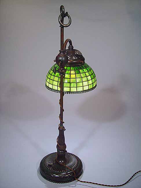 Bronze Tiffany lamp base