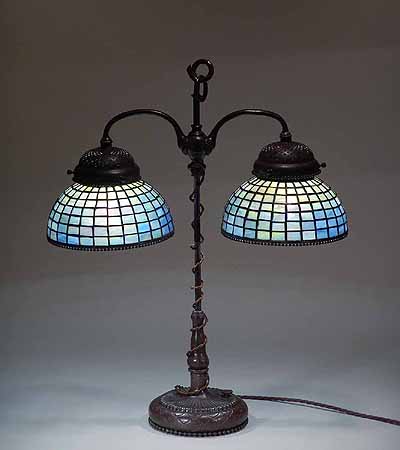 Desk Lamp, design of Tiffany Studios