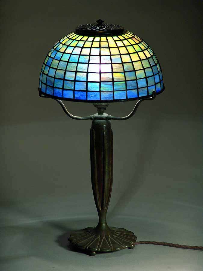 Bronze Tiffany lamp base