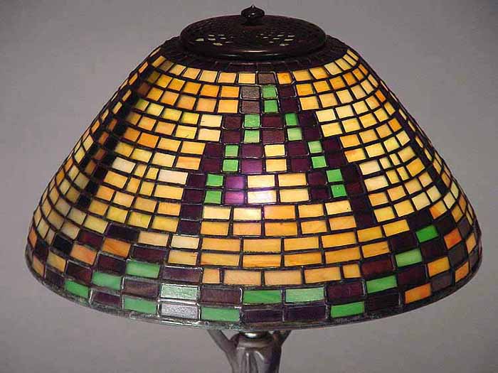 Bronze Tiffany lamp base