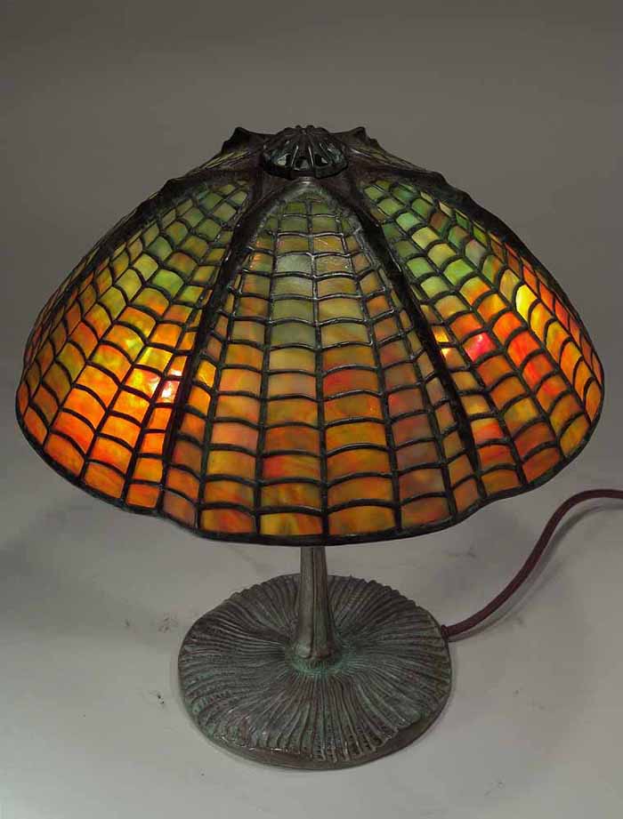 Bronze Tiffany lamp base