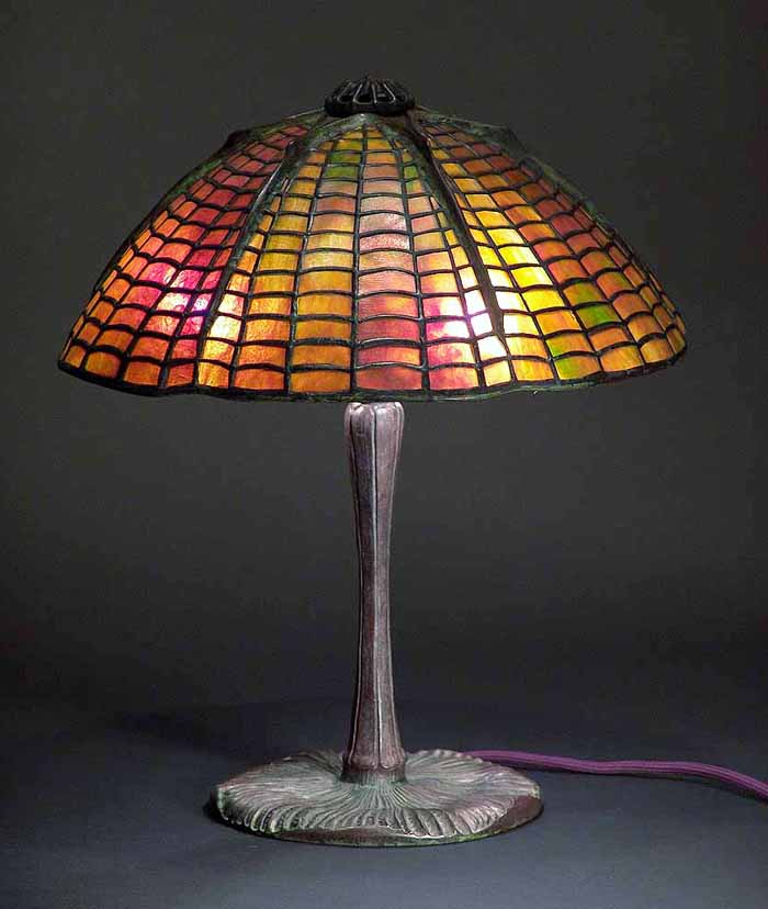 Bronze Tiffany lamp base