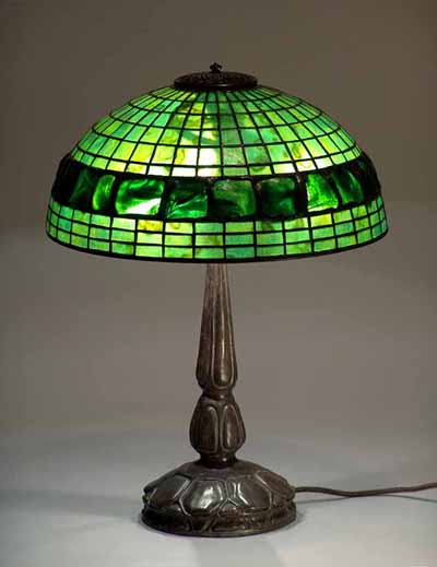 16" Turtleback Lamp Design of Tiffany Studios New York