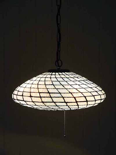 16"LENS TIFFANY STYLE HANGING LAMP