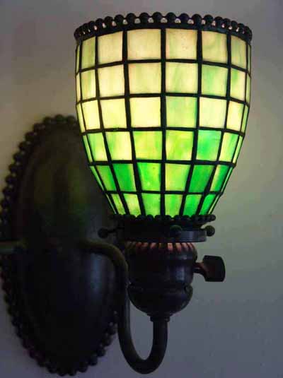 Tiffany Lamp Wall scone single