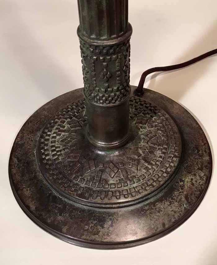 Bronze Tiffany lamp base