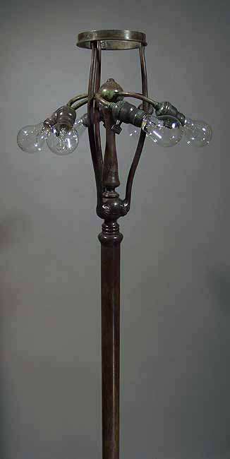 Bronze Tiffany lamp base