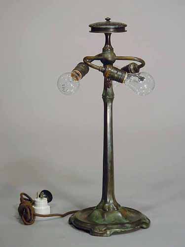 #533 Small Stick base design of Tiffany Studios New York