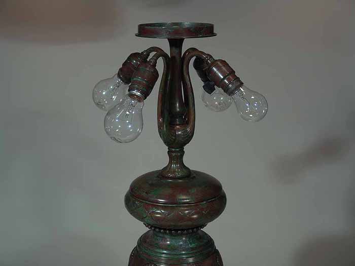 Tiffany lamp base
