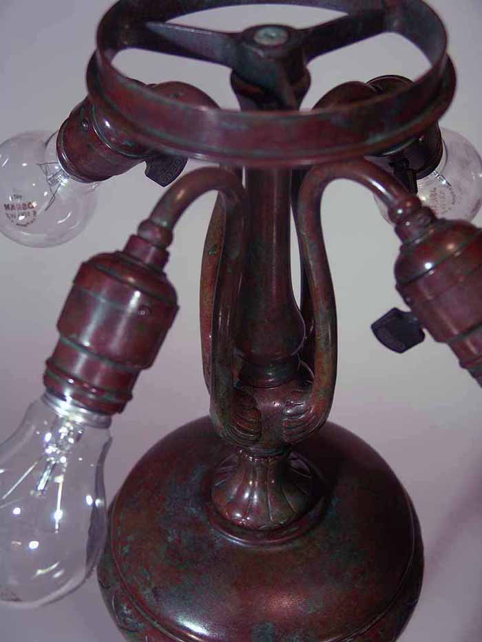 bronze Lamp base