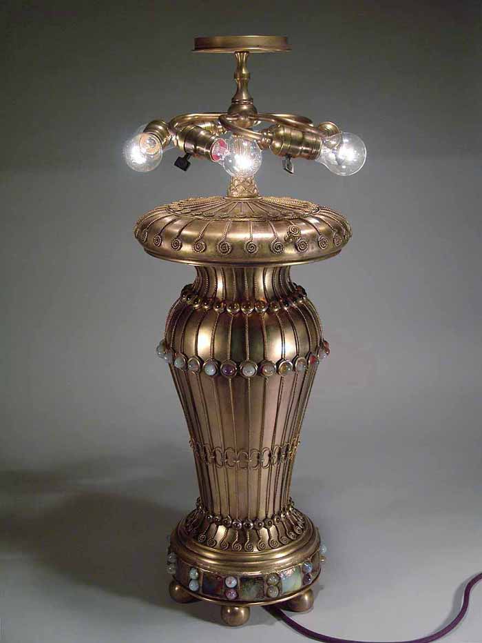 Tiffany lamp base