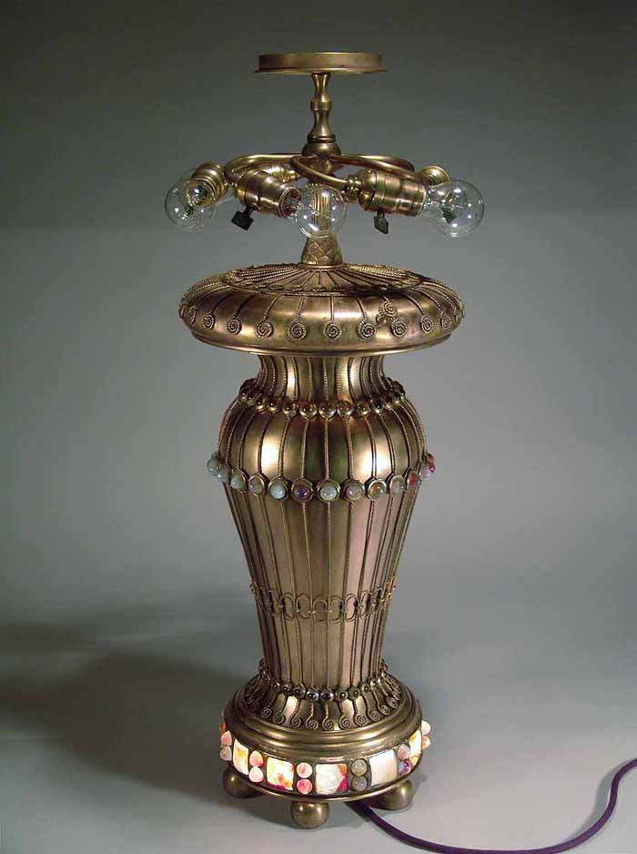 bronze Lamp base