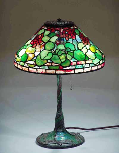 tiffany lamp Geranium