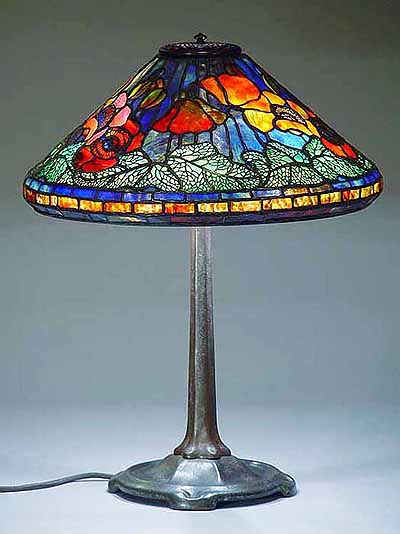 16" POPPY TIFFANY LAMP