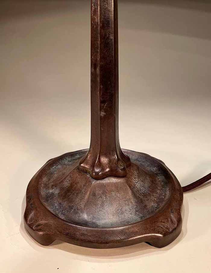 No.533 Small Stick base Lamp Design of Tiffany Studios New York