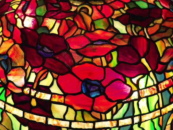 Leaded Glass Tiffany lamp