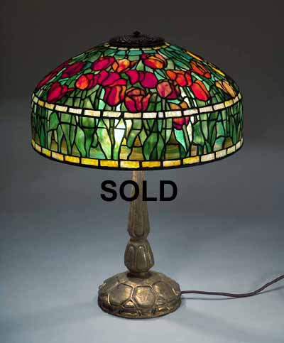 20 " Tulip Tiffany Lamp