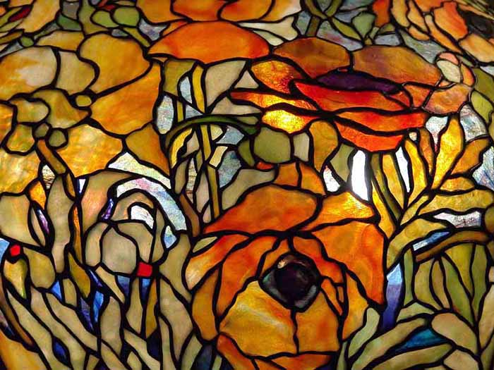 Leaded Glass Tiffany lamp