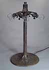 Tree Trunk Tiffany Bronze Lamp base