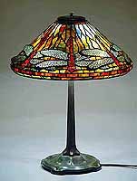 16" TIFFANY DRAGONFLY TABLE LAMP