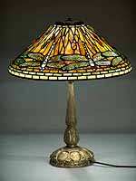 Tiffany lamp gold dore